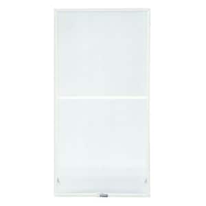 39-7/8 in. x 46-27/32 in. 200 and 400 Series White Aluminum Double-Hung TruScene Window Screen