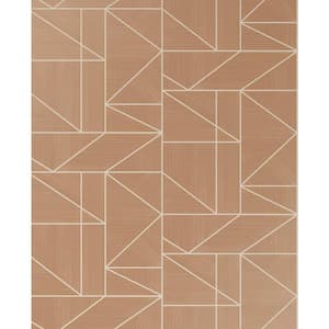 Ina Rose Geometric Vinyl Strippable Roll (Covers 56.4 sq. ft.)