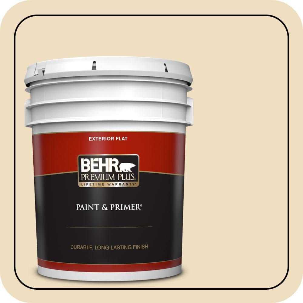 5 gal. #330E-2 Cornerstone Flat Exterior Paint & Primer product image for price tracking