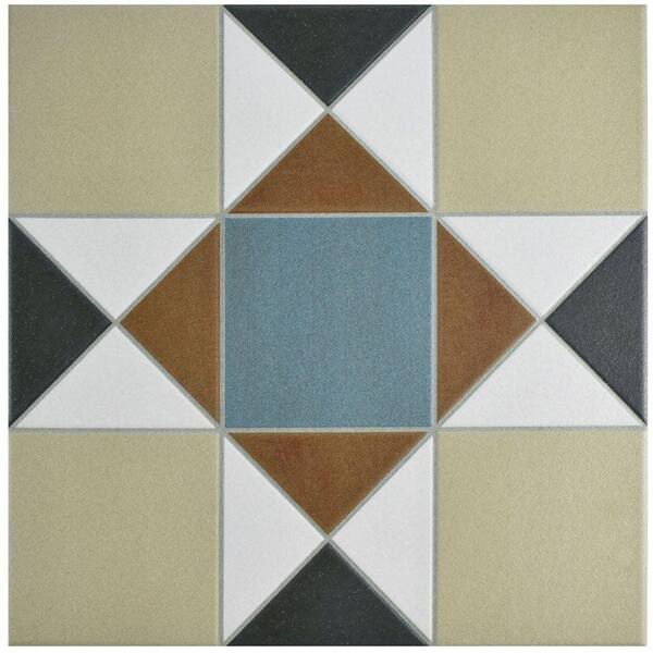 Merola Tile Vanity Beige 13 in. x 13 in. Porcelain Floor and Wall Tile (12.0 sq. ft./Case)