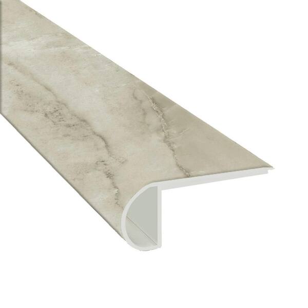 A&A Surfaces Adelaide Mist 3/4 in. T x 2.75 in. W x 94 in. L Luxury ...