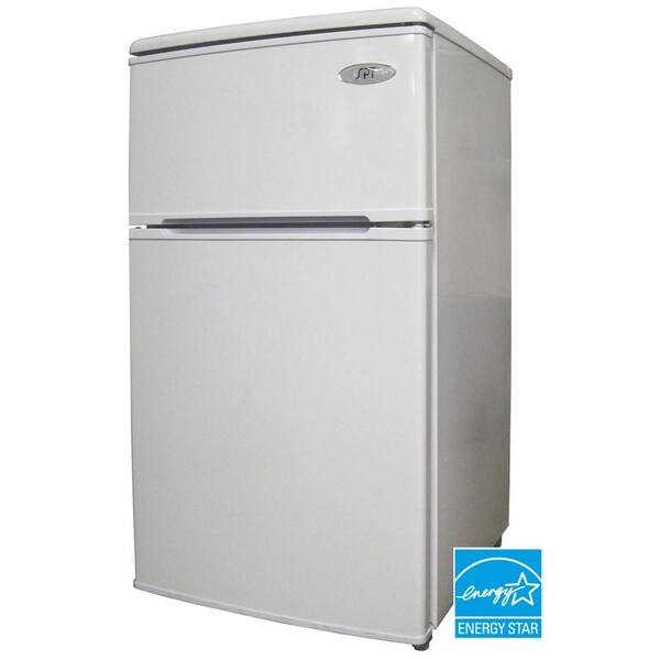 SPT 3.2 cu. ft. Mini Refrigerator in White-DISCONTINUED