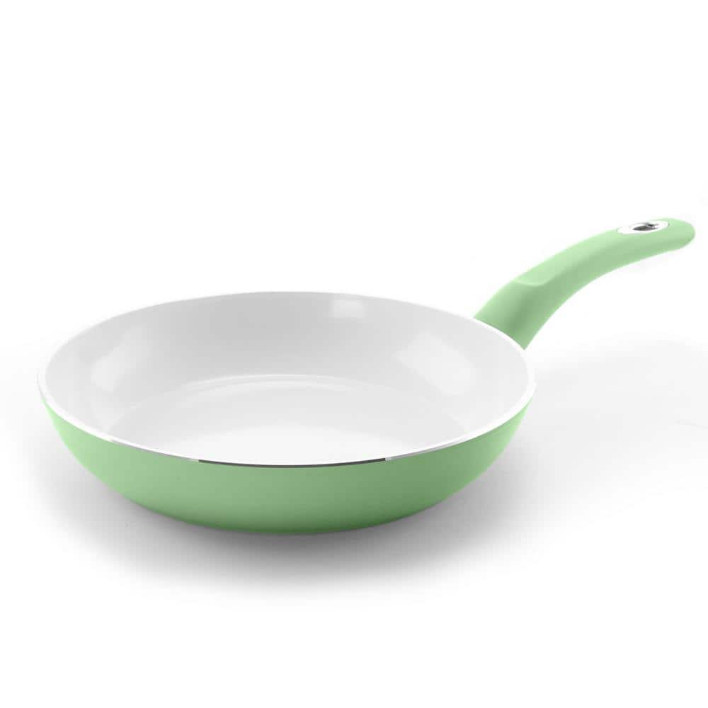 Mint Green Aluminum 7-Piece Non-Stick Cookware Set
