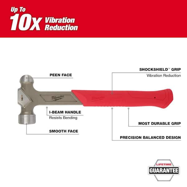Dead Blow Ball Peen Hammer Set (6-Piece)