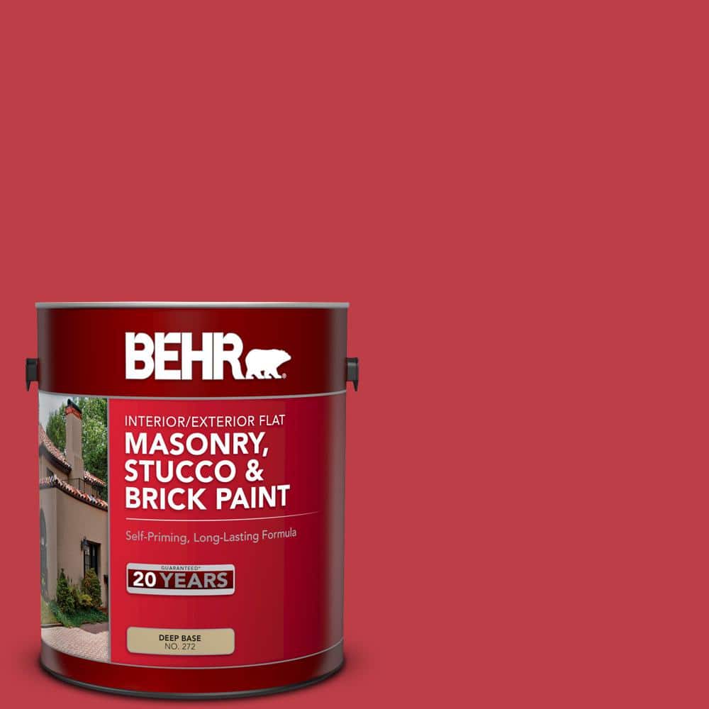 1 gal. #P160-6 Intrigue Flat Interior/Exterior Masonry, Stucco and Brick Pa