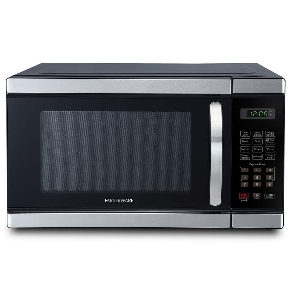 Farberware Classic FMO11AHTBKD 1.1 Cu Ft 1000-Watt Microwave Oven with LED Lighting Copper 