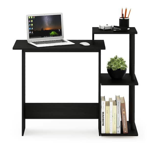 Furinno 40 in. Rectangular Americano Computer Desk with Shelves