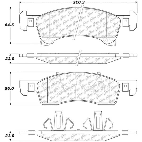 Centric Parts Disc Brake Pad Set