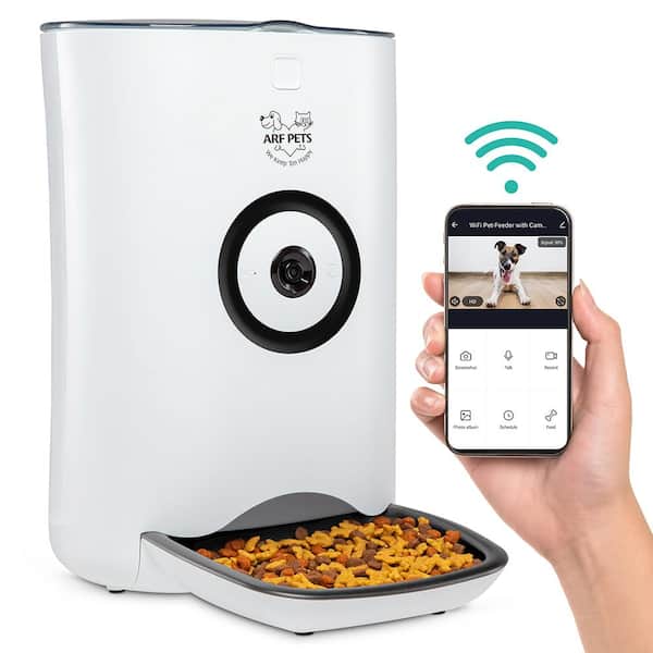 ARF PETS Automatic Pet Feeder with Wi Fi and Video Camera