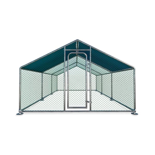 ALEKO Metal Walk-in Chicken Run