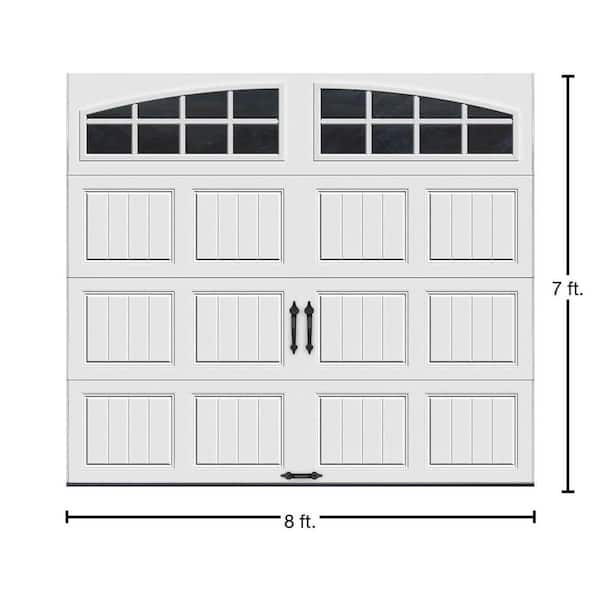 Clopay Gallery Steel Short Panel 8 ft x 7 ft Insulated 6.5 R-Value