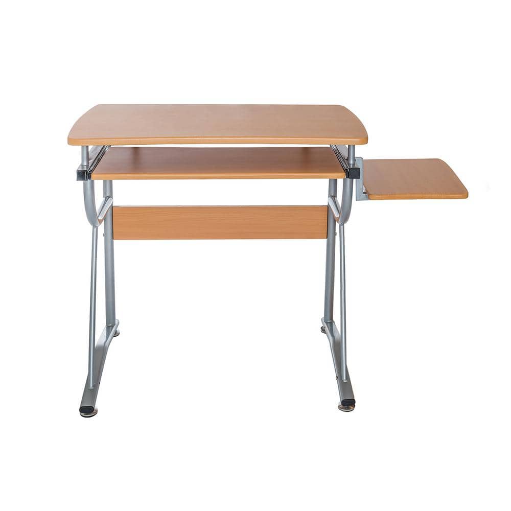 Cherry Compact Gaming Desk with Steel Frame & Keyboard Tray