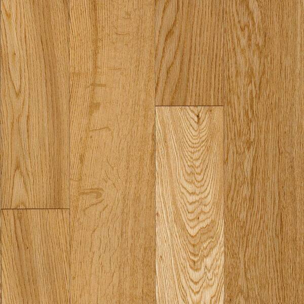 Bruce Natural Premium White Oak Solid Hardwood Flooring - 5 in. x 7 in. Take Home Sample-DISCONTINUED