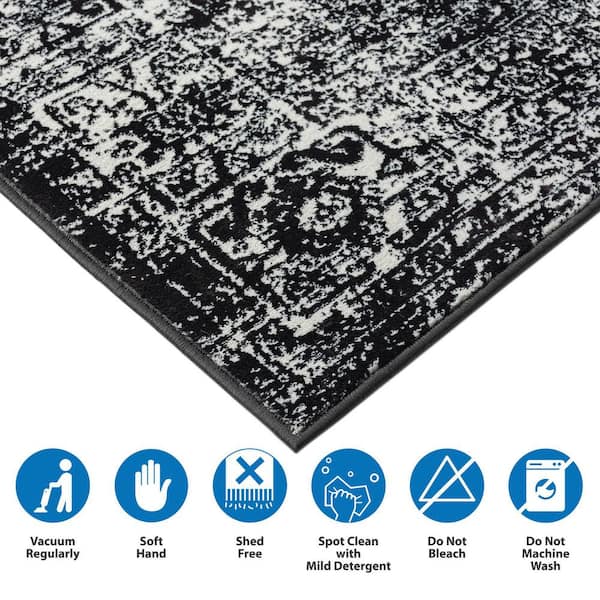 Black & White Louis Vuitton Area Rug 200826 – AweStorms