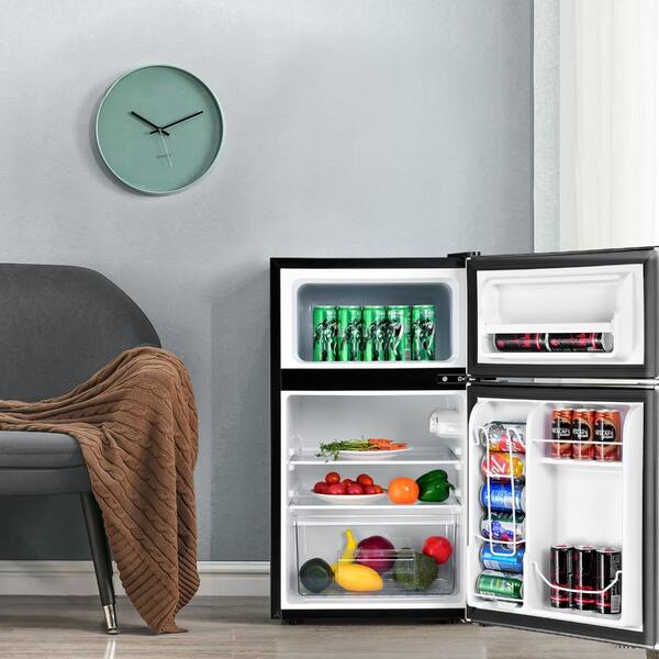 Volenca 3.2 cu. ft. Mini Refrigerator with Freezer Compartment