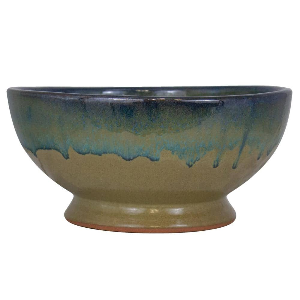  Set of 10 Multi-Purpose Bowls, Hand Glazed Multi