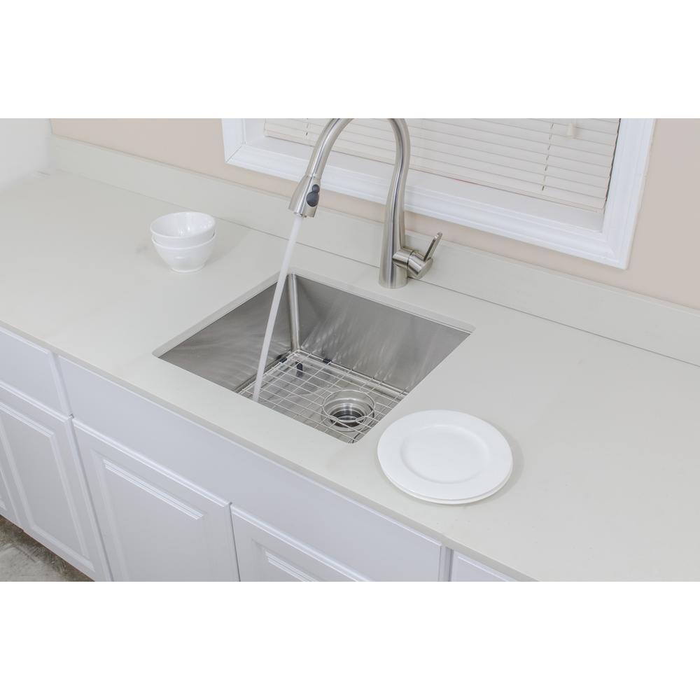 21-Inch Stainless Steel Single Bowl Drop-in Kitchen Sink