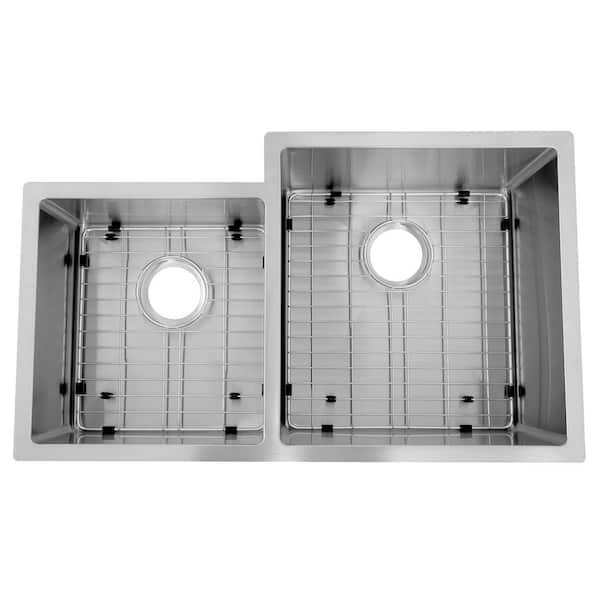 ZLINE Jackson 32" Undermount Double Bowl Sink in Stainless Steel (SRDL-32)