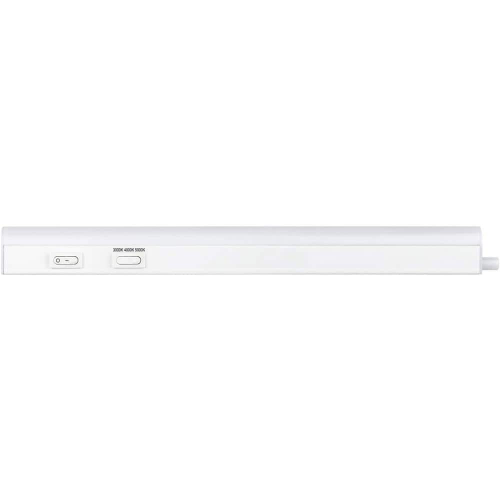 Sunlite Plug Sunlite 34 in. Plug in White Intgrated LED Linkable Under Cabinet Light ...