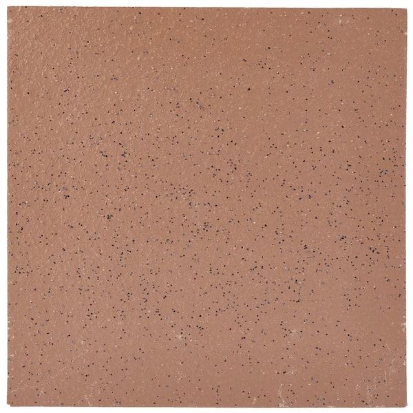 Lincoln Quarry Abrasive Mayflower Red 6 in. x 6 in. Ceramic Floor and Wall Take Home Tile Sample