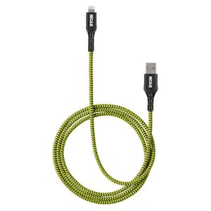 4 ft. Nylon Cable USB-A to Lightning