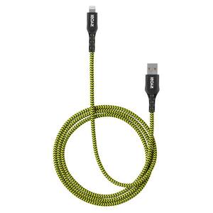 Câble Multi USB 4 En 1 RAVIAD [2m] - USB-C, Lightning, USB-A - Charge Rapide 240W - LED RGB