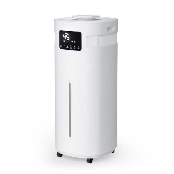 TURBRO TURBRO 5.3 Gal Commercial Humidifier for Large Rooms up to 2000 Sq Ft, Top Refill, with UV-C LED for Whole House, Office