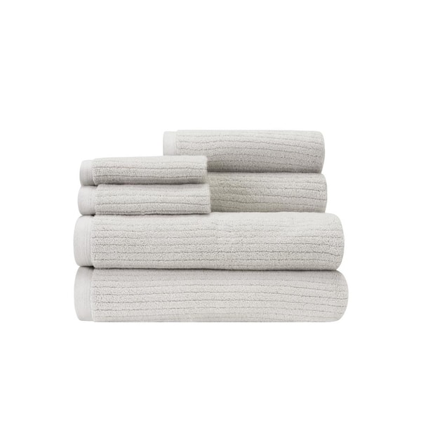 silver bath towel sets