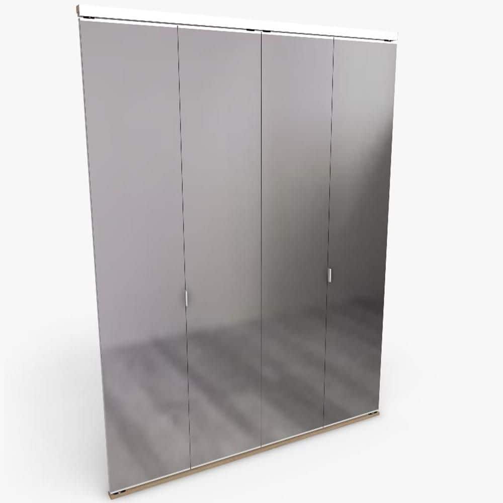 Impact Plus 71 in. x 80 in. Polished Edge Mirror Solid Core MDF