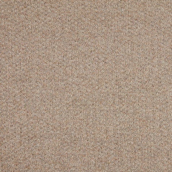 TrafficMaster Lanwick - Twine - Brown 19 oz. Polyester Pattern Installed  Carpet 0807D-23-12 - The Home Depot