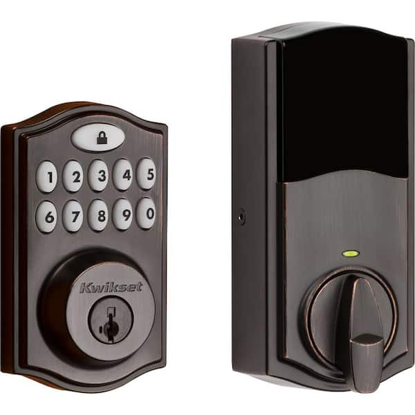 Kwikset SmartCode 914 Zigbee 3.0 Venetian Bronze Single Cylinder