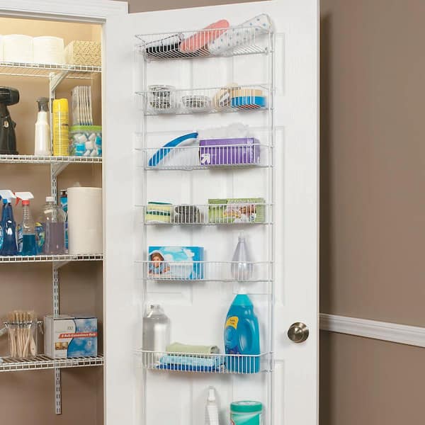 72 in. x 18 in. x 4.84 in. 8-Tier Steel Ventilated Storage Rack