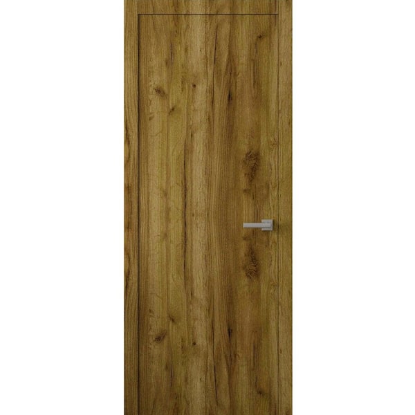 Sartodoors 3011 30 in. x 84 in. Sold Core Antique Oak Color Wood