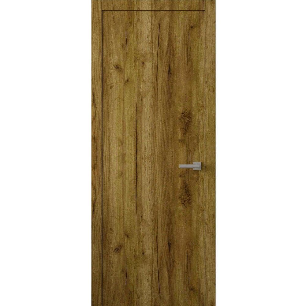 3011 42 in. x 96 in. Sold Core Antique Oak Color Wood Interior Door Kit with Quick Assemble Jamb price history on PriceWatchPro