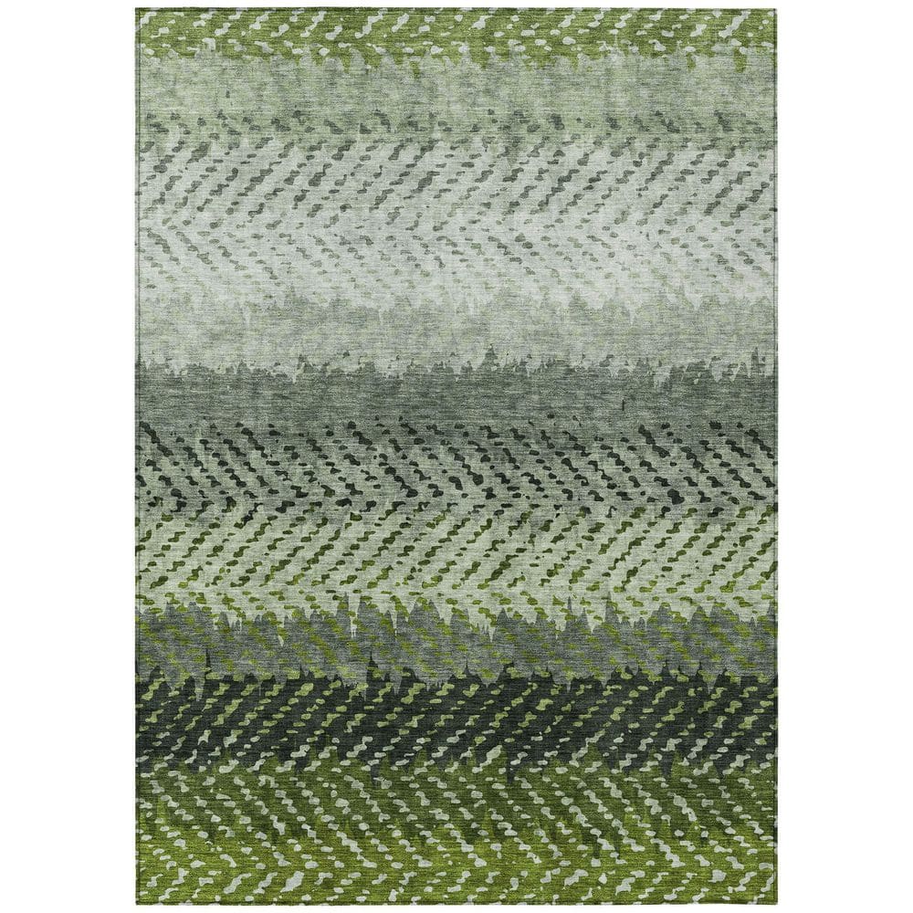 Chantille Machine Washable Indoor/Outdoor Abstract ACN2740 Cactus 9 ft. x 12 ft. Area Rug price history on PriceWatchPro
