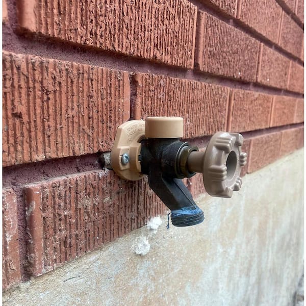 Woodford - 1/2 in. x 1/2 in. MPT x Female Sweat x 12 in. L Freezeless Anti-Siphon Sillcock Valve