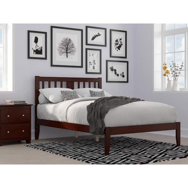 AFI Tahoe Full Bed with USB Turbo Charger in Walnut