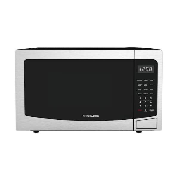 1.1 cu. ft. Countertop Microwave in Stainless Steel