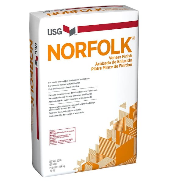 USG 50 lb. Norfolk Veneer Finish
