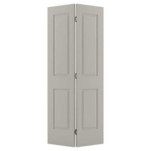 JELD-WEN 32 in. x 80 in. Carrara 2 Panel Hollow Core Primed Molded