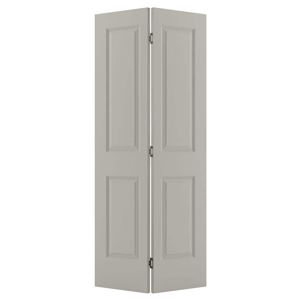 JELD-WEN 36 in. x 80 in. Carrara 2-Panel Square Top Hollow Core