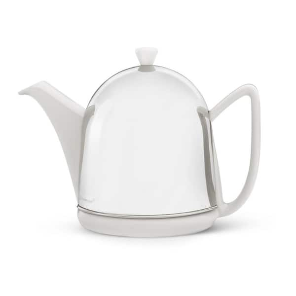 Bredemeijer 34 fl. oz. Spring White Cosy Manto Teapot 1510W - The Home ...