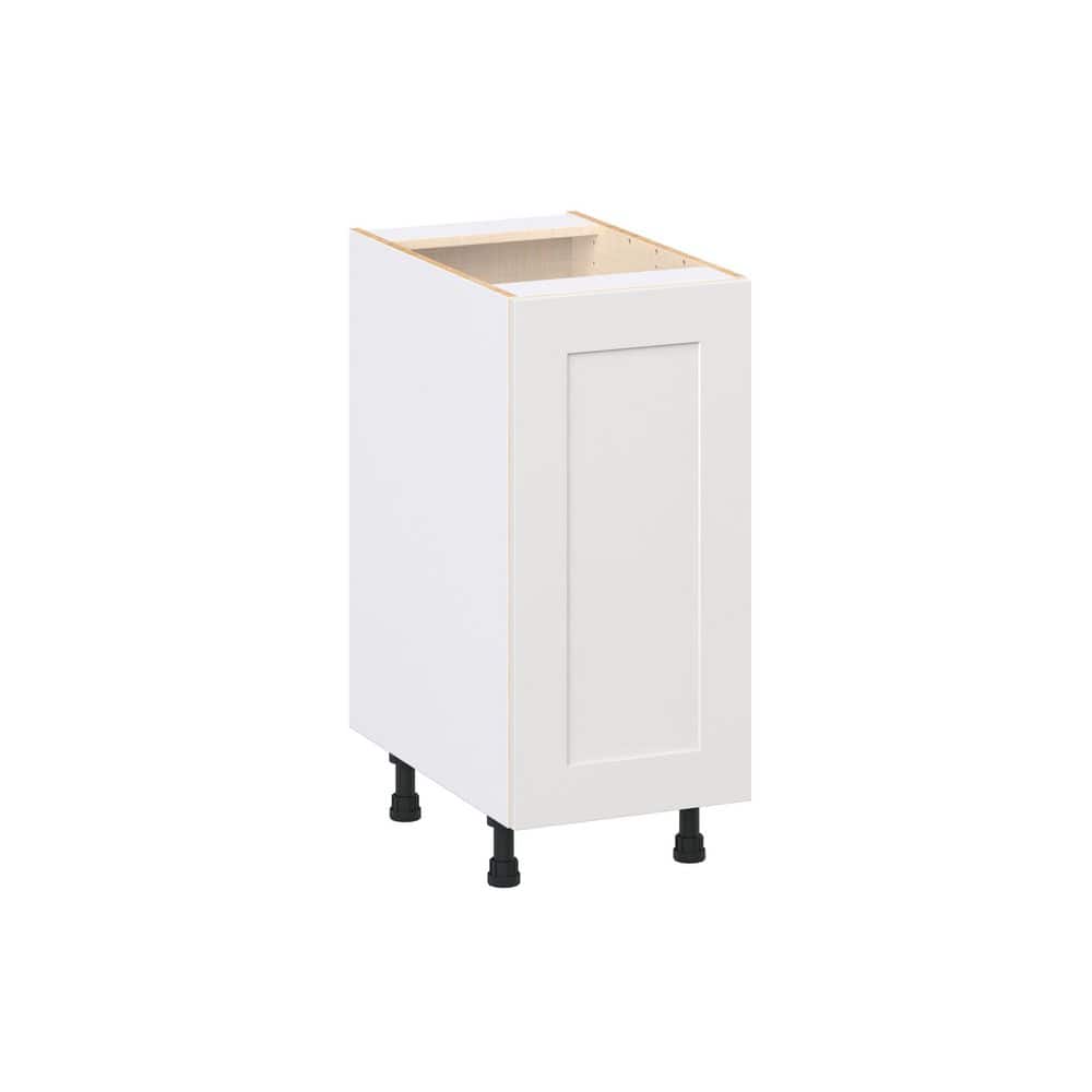 Roseland 15 in. W x 24 in. D x 34.5 in. H Assembled Shaker Full Height Door Base Kitchen Cabinet in Warm White price history on PriceWatchPro