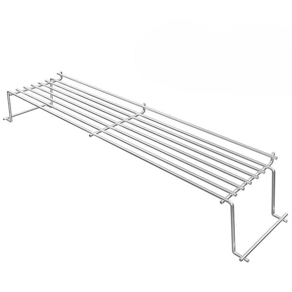 Angel Sar 26.9 in. Stainless Steel Warming Grill Rack with Up Front ...