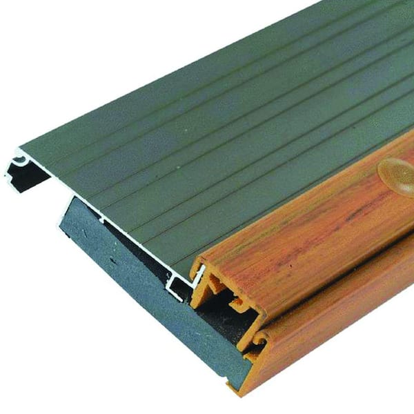 Adjustable Height 4-1/2 in. x 80 in. Aluminum Threshold