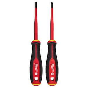 1000V Insulated Slim Tip Screwdriver Set (2-Piece)