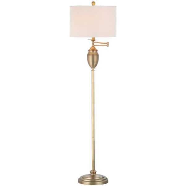 Safavieh Antonia 60 In Gold Floor Lamp, Safavieh Gold Floor Lamp
