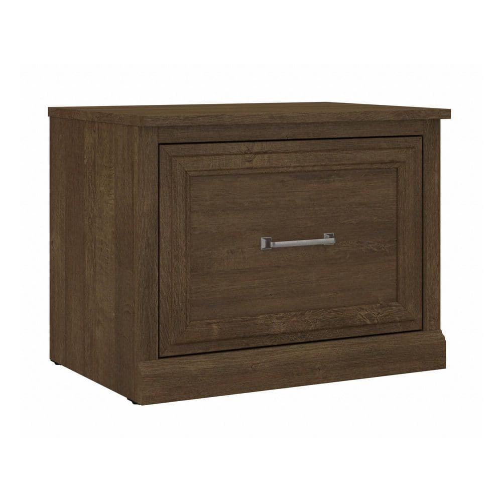 Woodland 19.29 in. H x 24.49 in. W Ash Brown Shoe Storage Bench with Drawer