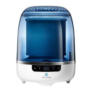 Aaira Plus Humidifier 538 sq. ft. Console Air Purifier in Blue with HOCI Technology