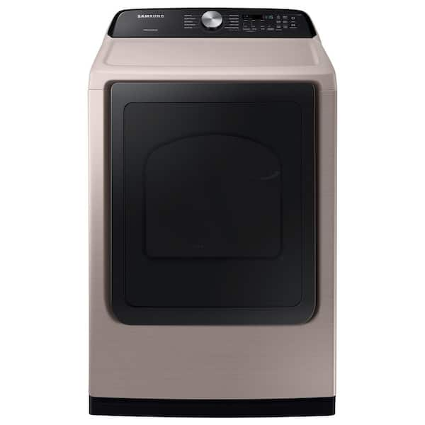 Samsung 7.4 cu. ft. Champagne Gas Dryer with Sensor Dry